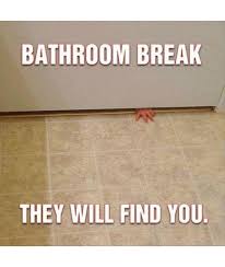 Mom Bathroom Break Joke
