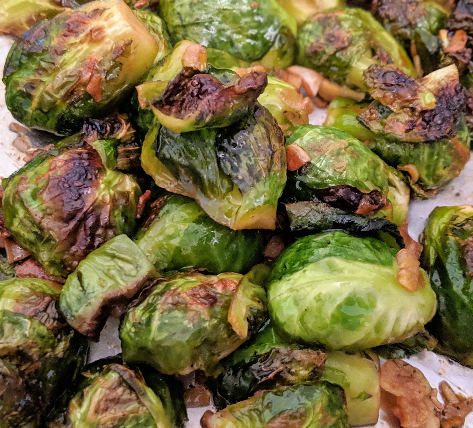 Sweet and Savory Brussels Sprouts