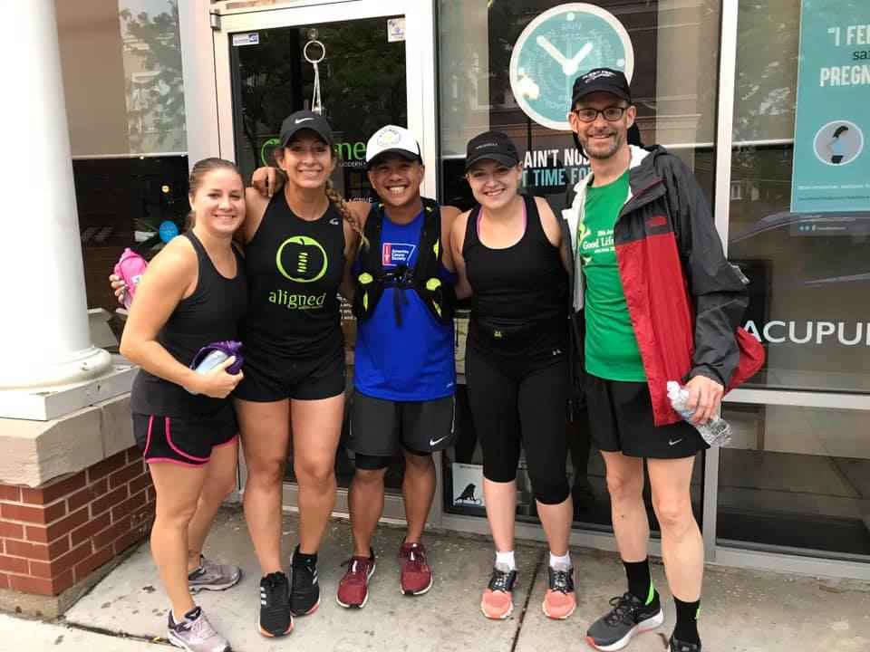 Team Aligned Modern Health Runs the Marathon